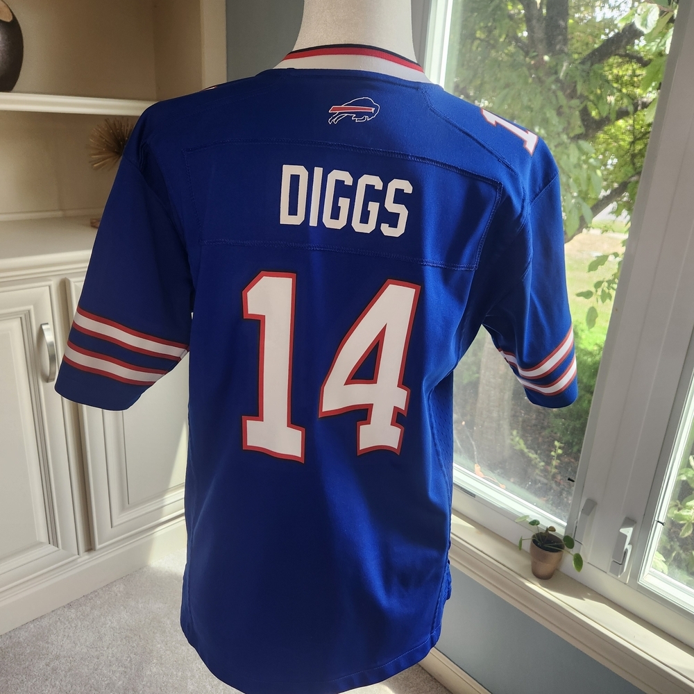 NFL Buffalo Bills, Stefon Diggs Jersey. Nike, Kids Size Large - Picture 5 of 10